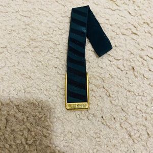 WHOOP Dark green stripe gold lux kit band